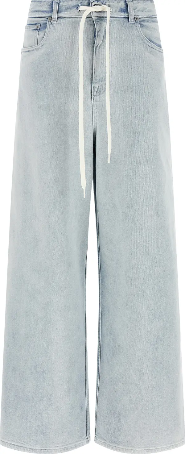 Blue Cotton Jeans Denim
