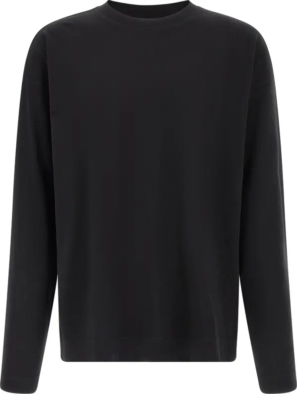 Black Cotton T-Shirt