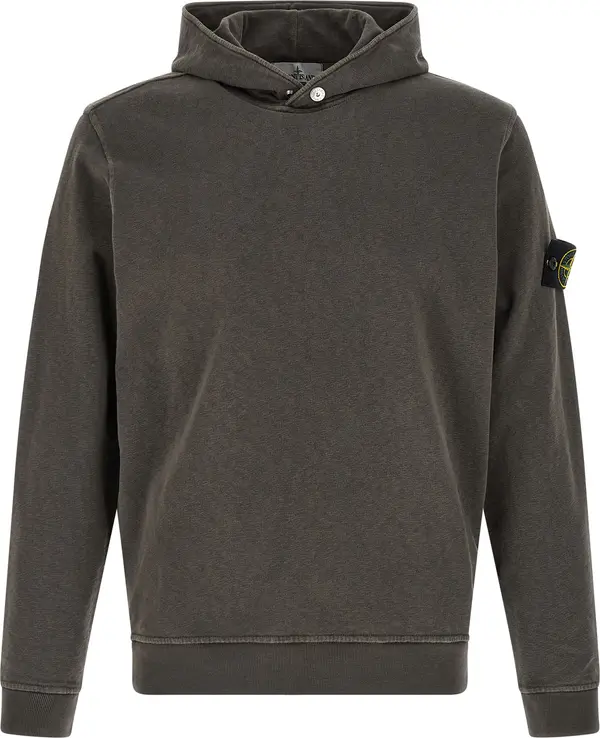 Brown Cotton Sweatshirt