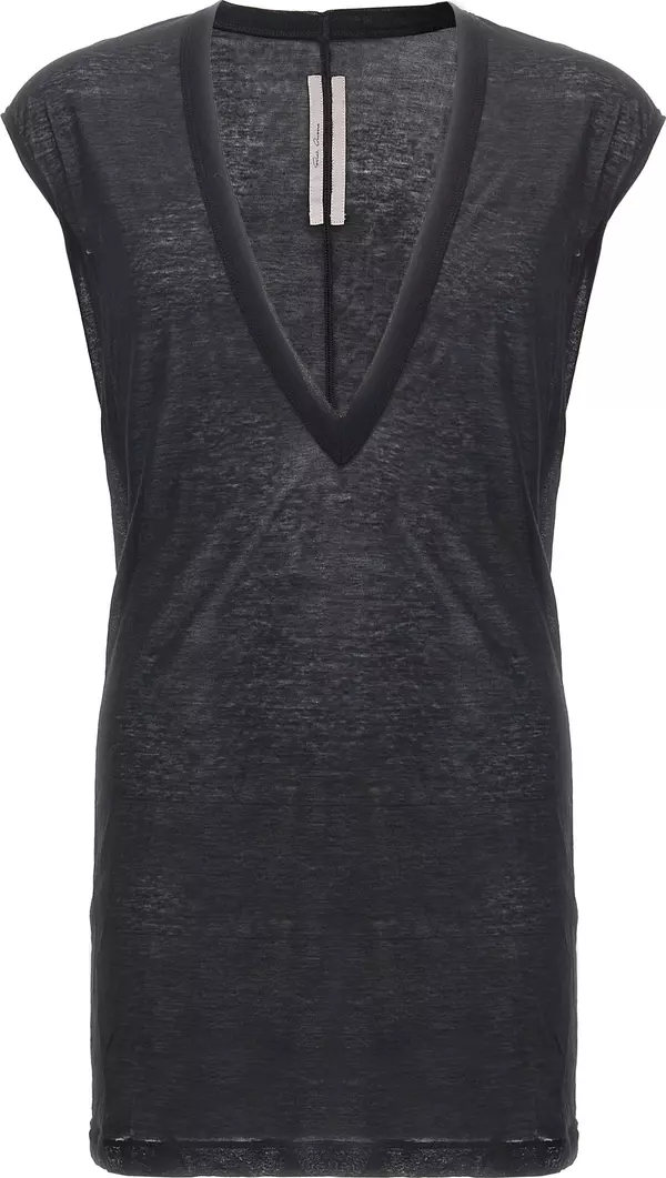 Black Cotton T-Shirt