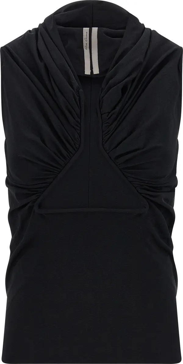 Black Cotton Tank Tops