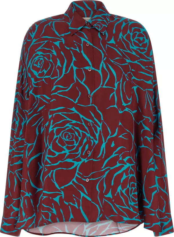 Bordeaux Viscose Blouse