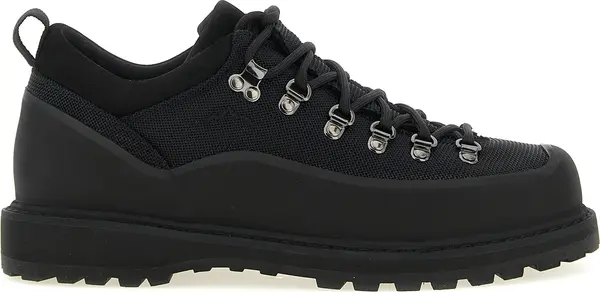 Black Polyamide Ankle Boots