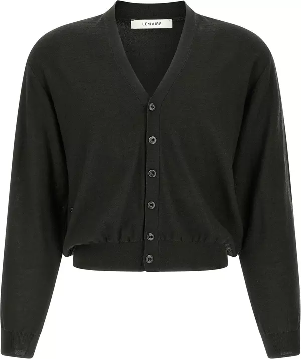 Black Marabou Cardigan
