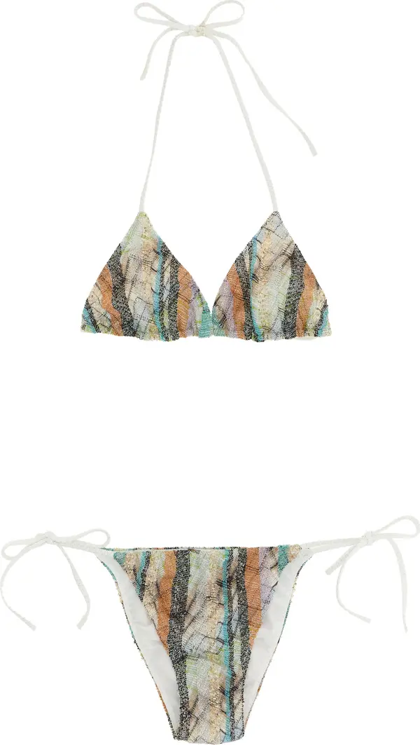Multicolor Viscose Bikini