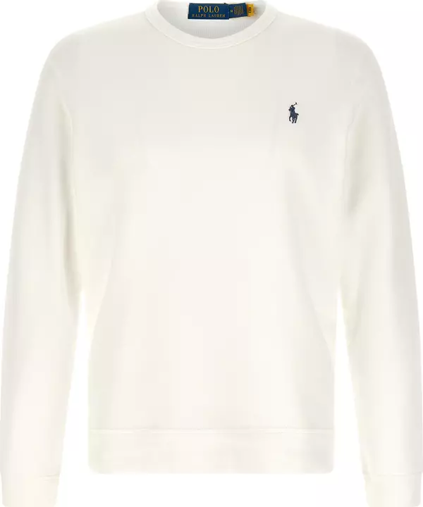 White Cotton Sweatshirt