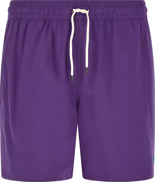 Purple Polyester Shorts