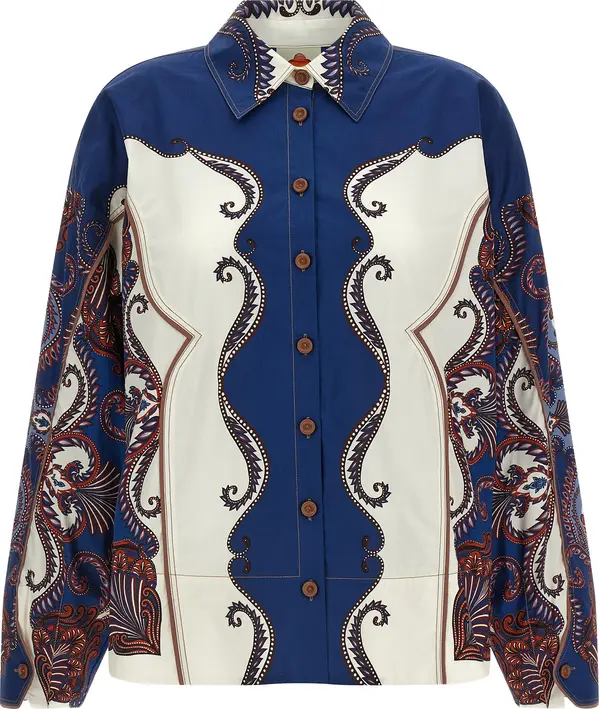 Multicolor Cotton Blouse