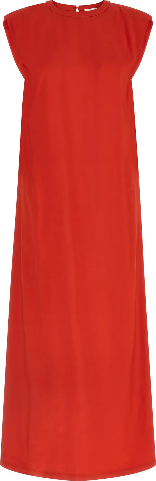 Multicolor Viscose Long Dress