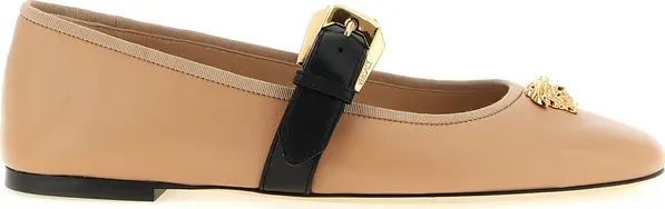 Multicolor Lamb Leather Ballet Flats