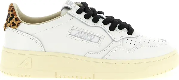 Brown Cowhide Low Top Sneakers