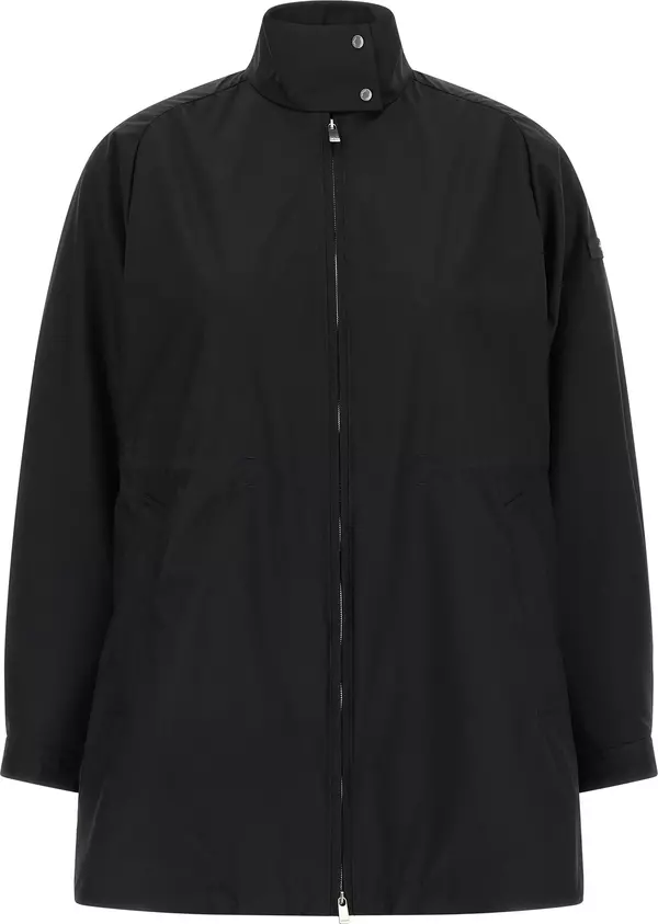 Black Nylon Shell Jacket