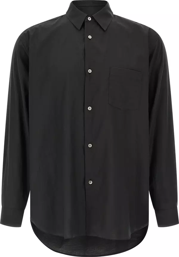 Black Cotton Blouse