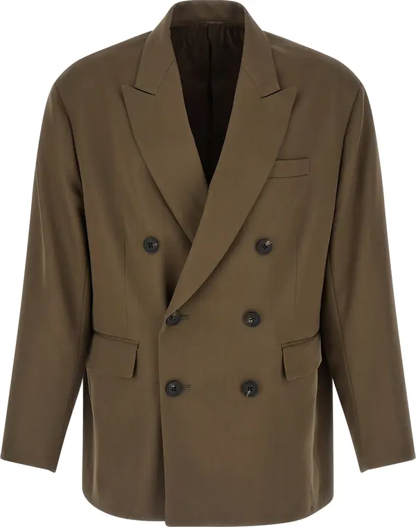Bicolor Wool Blazer
