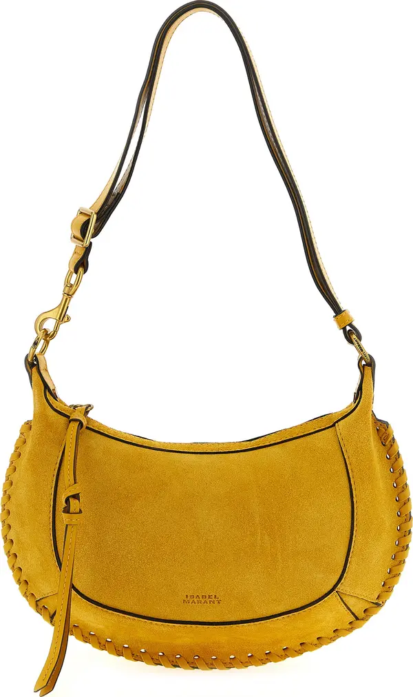Bicolor Calfskin Shoulder Bag