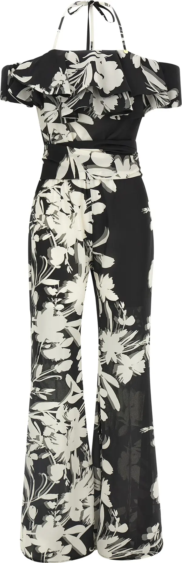 Bicolor Polyester Jumpsuit