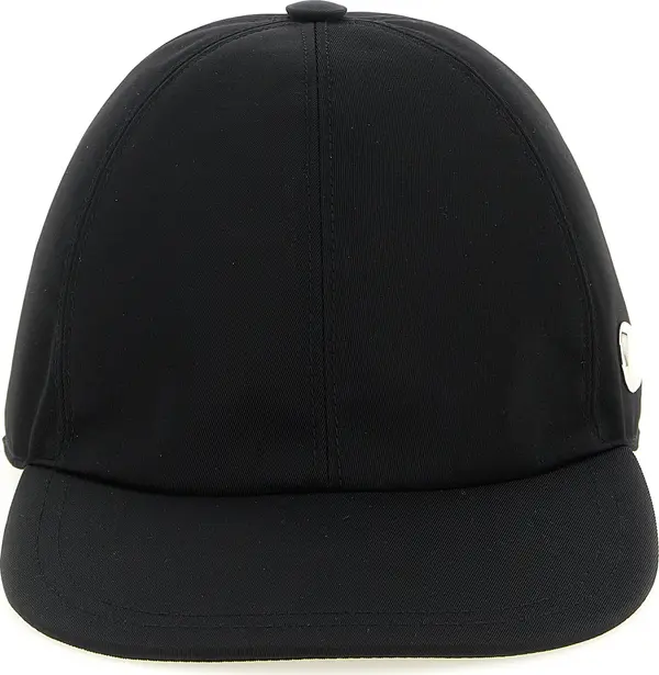 Black Cotton Cap (Baseball Hat)