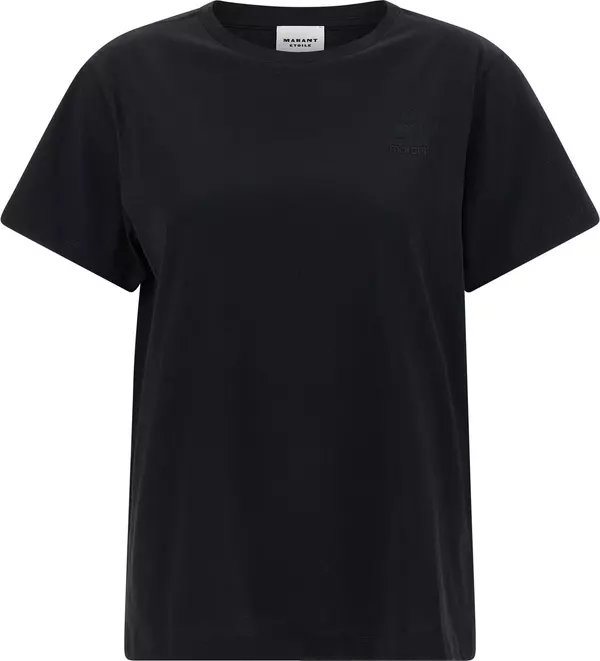 Black Cotton T-Shirt
