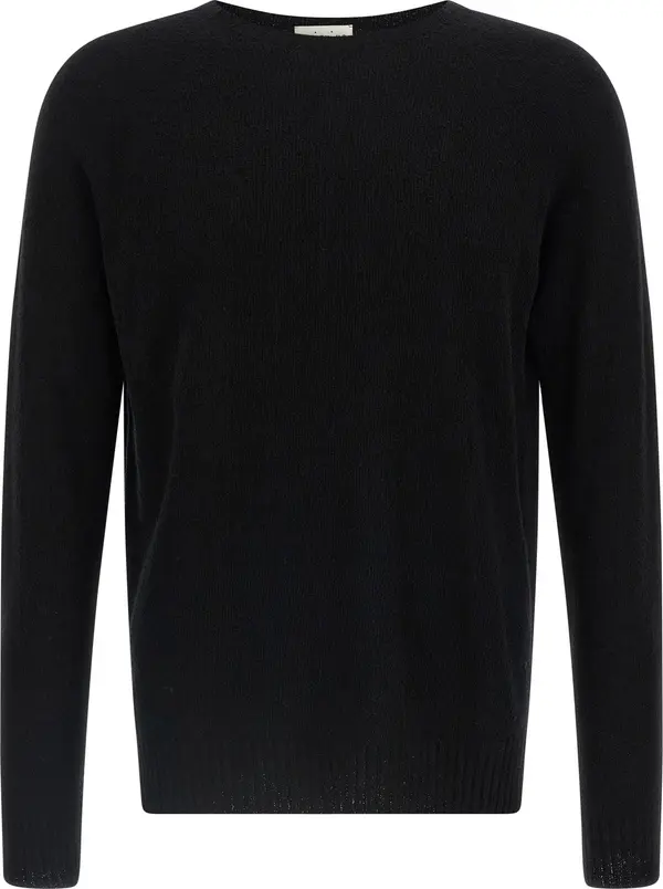 Black Cotton Cardigan