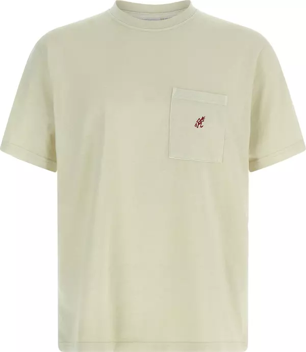 Beige Cotton T-Shirt