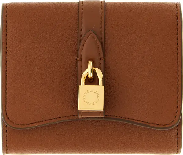 Brown Polyamide Cardholder
