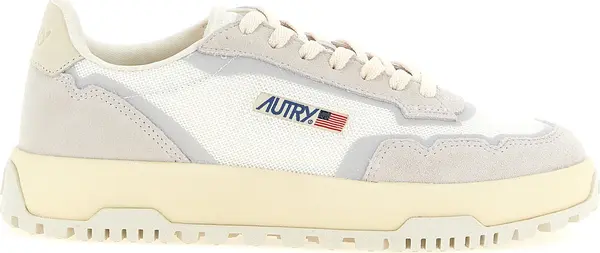 Gray Cotton Low Top Sneakers