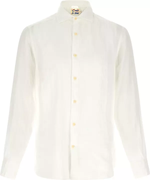 White Linen Blouse