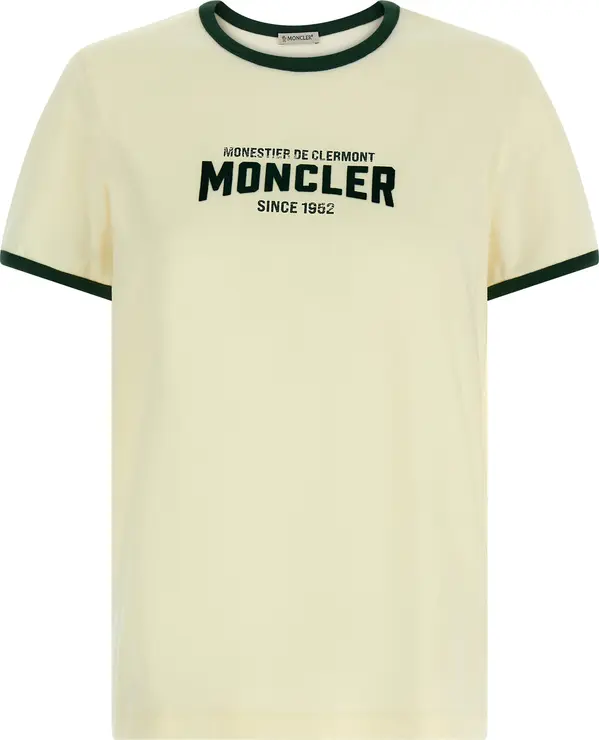 Beige Cotton T-Shirt