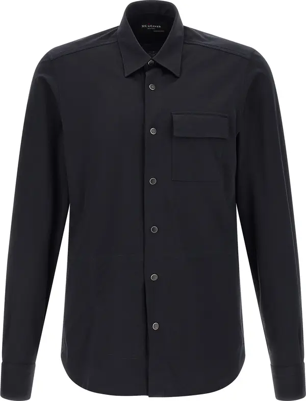 Blue Cotton Blouse