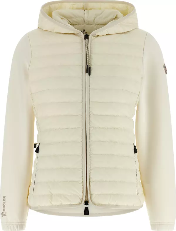 White Polyamide Sweatshirt