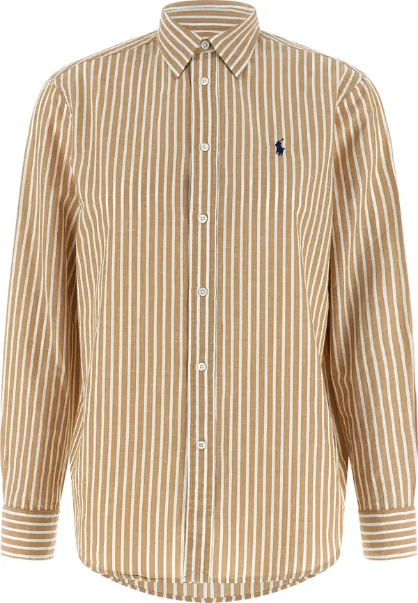 Beige Cotton Blouse