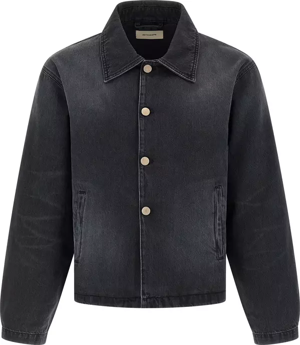 Black Organic Cotton Denim Jacket