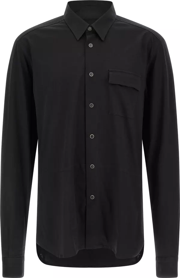 Black Cotton Blouse