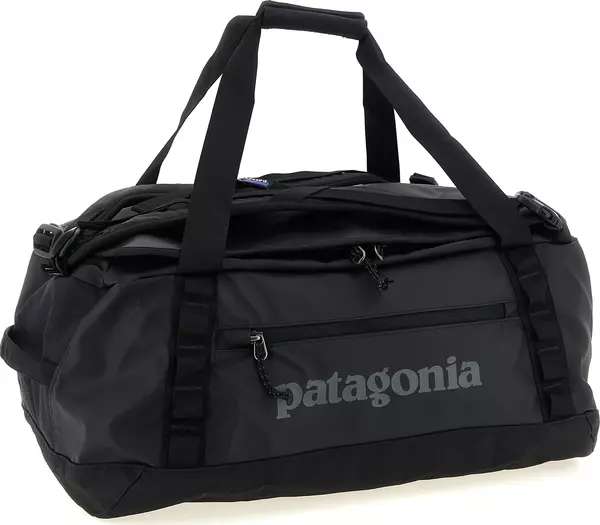 Black Polyester Backpack