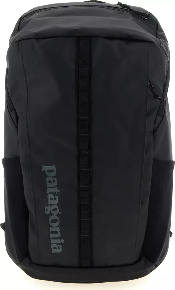 Black Polyester Backpack