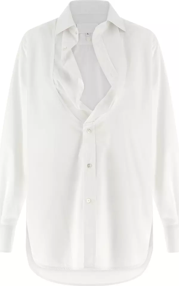 White Cotton Blouse
