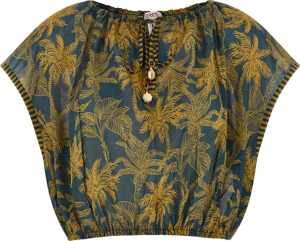 Multicolor Cotton Pattern Shirt