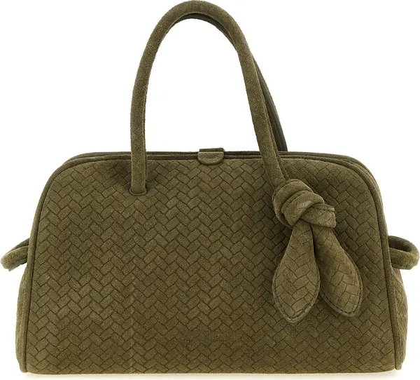 Bicolor Calfskin Handbag