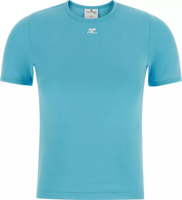 Blue Cotton T-Shirt