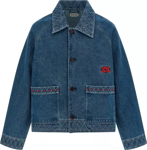Blue Cotton Denim Jacket