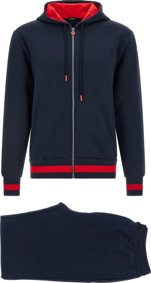 Blue Cotton Sweatsuit