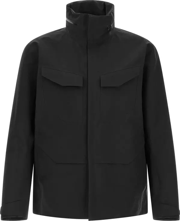 Black Nylon Shell Jacket