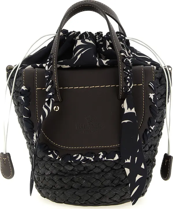 Black Pantograph Handbag