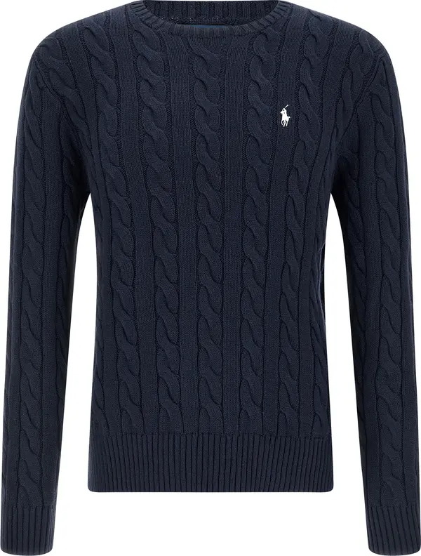 Blue Cotton Cardigan