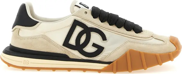 Black Calfskin Athletic Sneakers