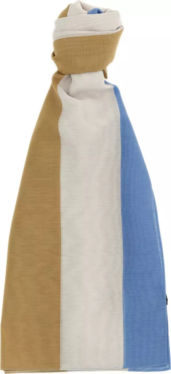 Multicolor Cotton Foulard