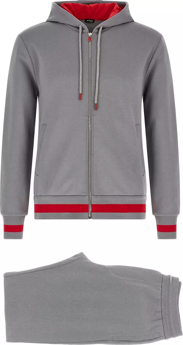 Gray Cotton Sweatsuit