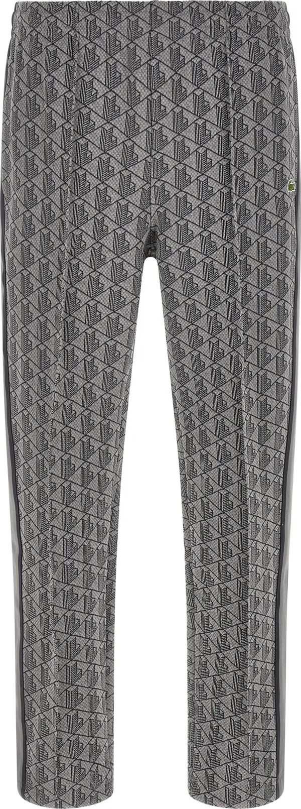 Gray Polyester Joggers (Workout Pants)