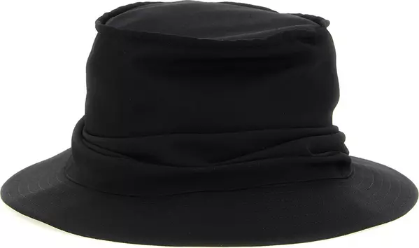 Black Wool Bucket Hat