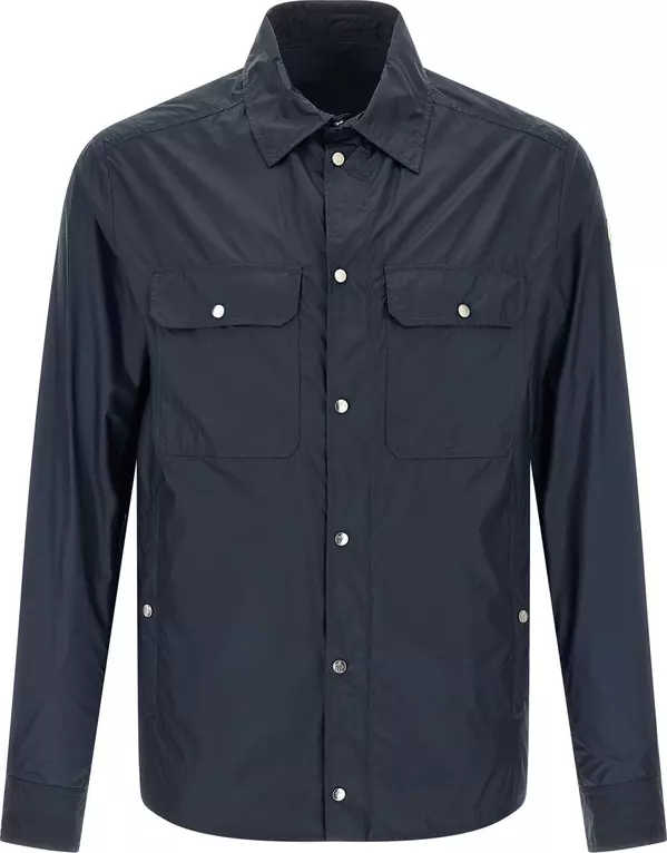 Blue Polyamide Blouse